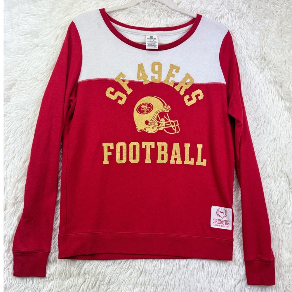Victoria's Secret PINK 49ers NFL Sweatshirt M